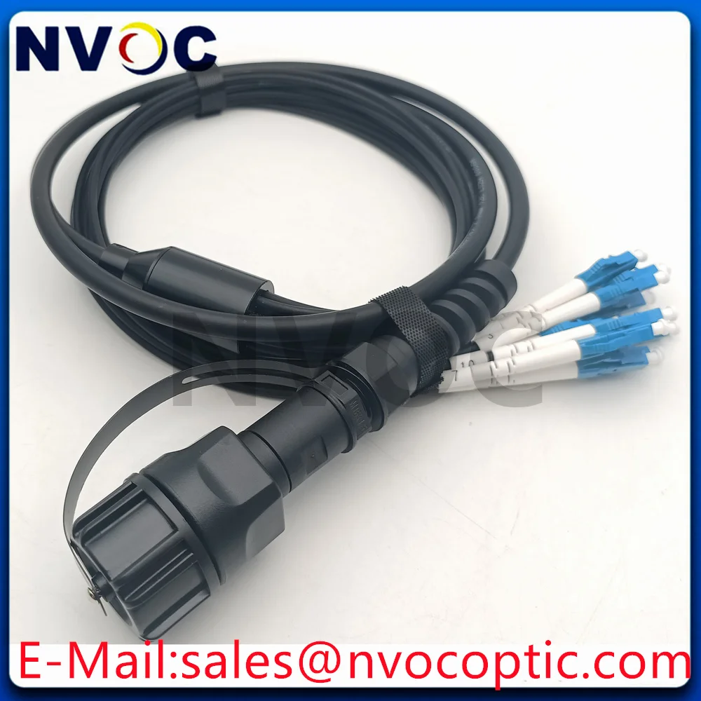 

2 шт. 12C SM G657A1, 6,0 мм, 1 м, 2 м, оптоволоконный патч-корд ODVA-MPO (штекер/гнездо) на LCUPC для TE, 50 см, 3,0 мм, кабель TPU, черный