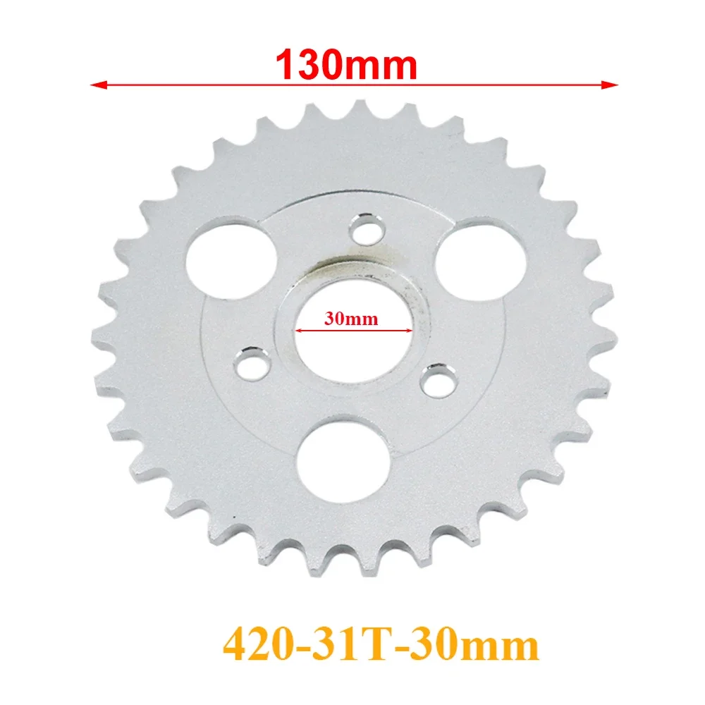 

Motorcycle Parts Z50 420 Chains 31Teeth 31T Rear Gear Sprocket for Monkey Z50 50CC Pit Bike Bike