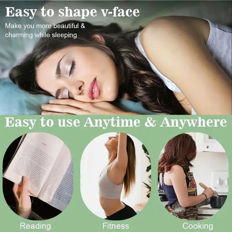 Reusable Face Slimming Bandage V Line Face Shaper Women Chin Cheek Lift Up Belt Facial Massage Strap Face Skin Care Beauty Tools