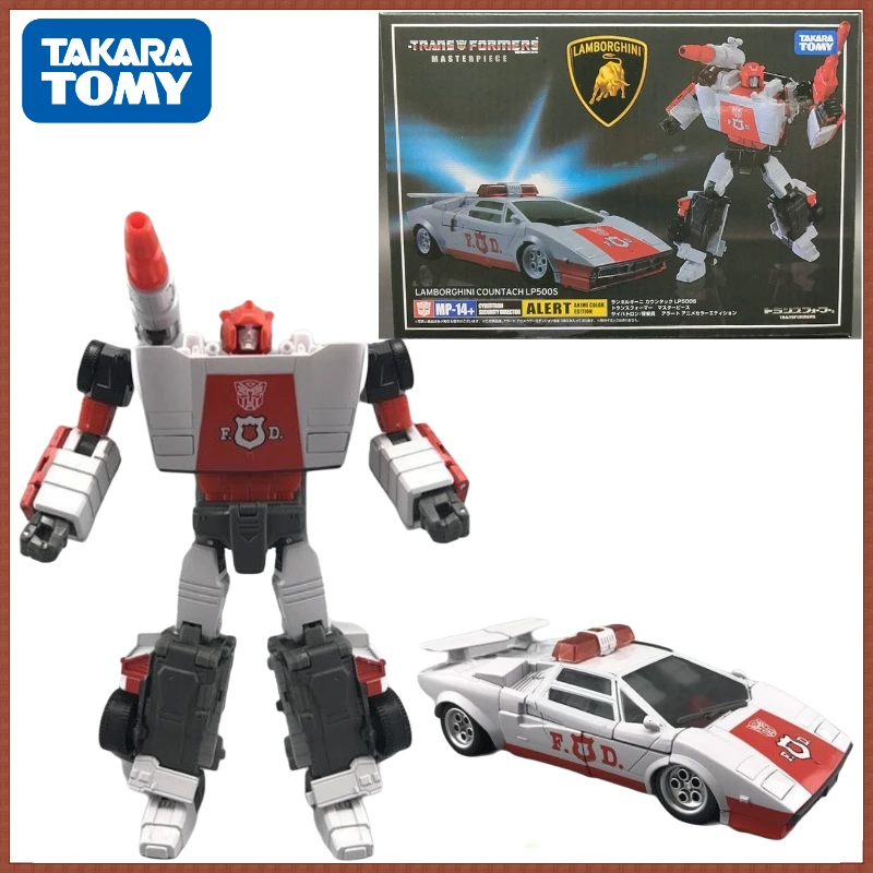 In Stock Takara Tomy Transformers MP Series MP-14+ Ko Red Alert Collectible Figures Movable Building Block Toys Popular Gifts