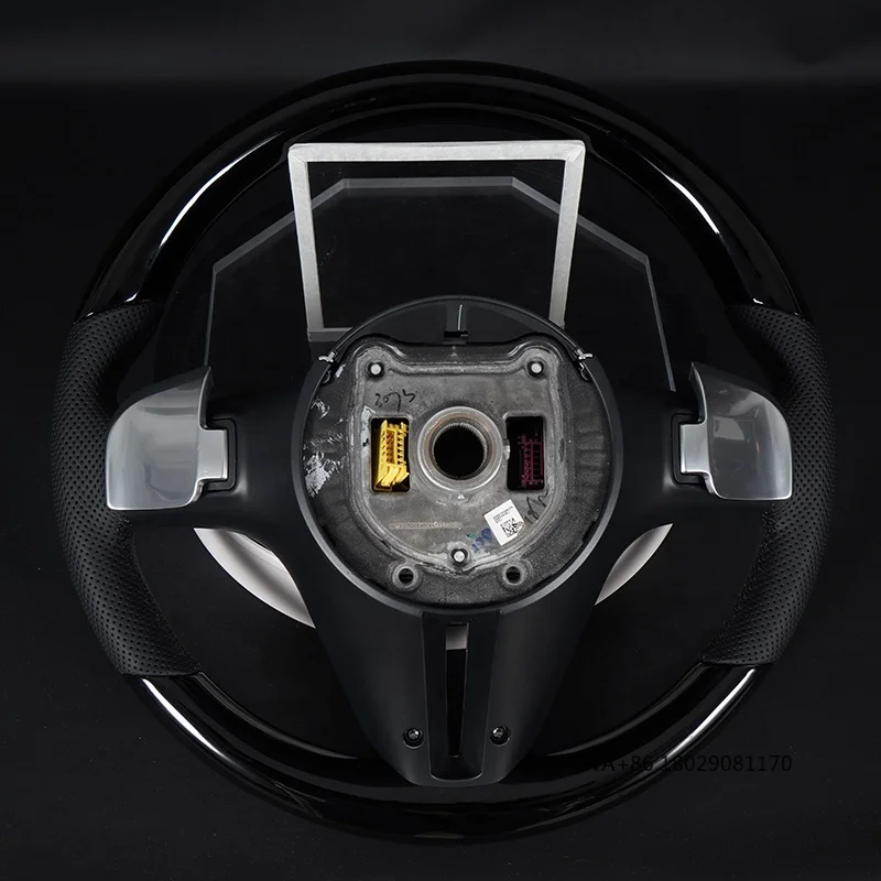 C217 W211 W212 W221 W222 S63 C63 GLA45 C43 SLC لـ - W204 W205 CLA GLA 45 عجلة قيادة من ألياف الكربون #6