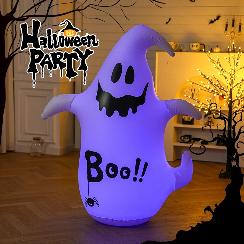 Halloween decorations, props, scene layout, ornaments, haunted houses, outdoor decoration, inflatable pumpkin ghost models