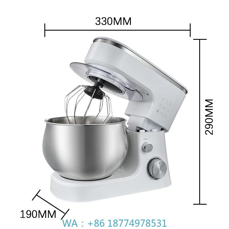 1. Stainless Steel Multi-Function Dough & Cream Prep Station Fully Automatic Desktop Layout For Wheat Flour And Cream Raw