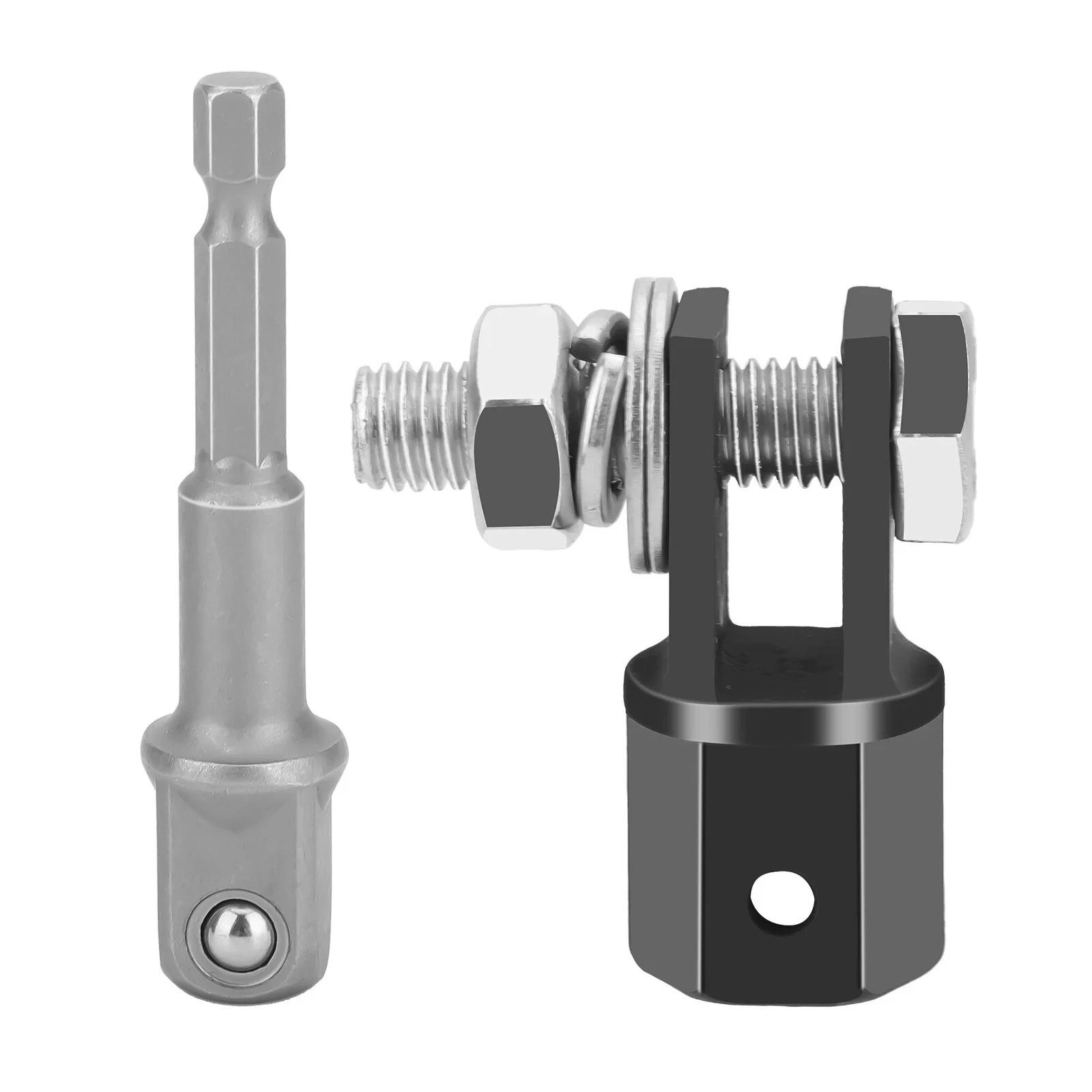 

1/2 Inch Car Scissor Jack Adapter Drive Impact Wrench Tool Automotive Jack Drill Adapter Use with Electric Drill Drive Impact