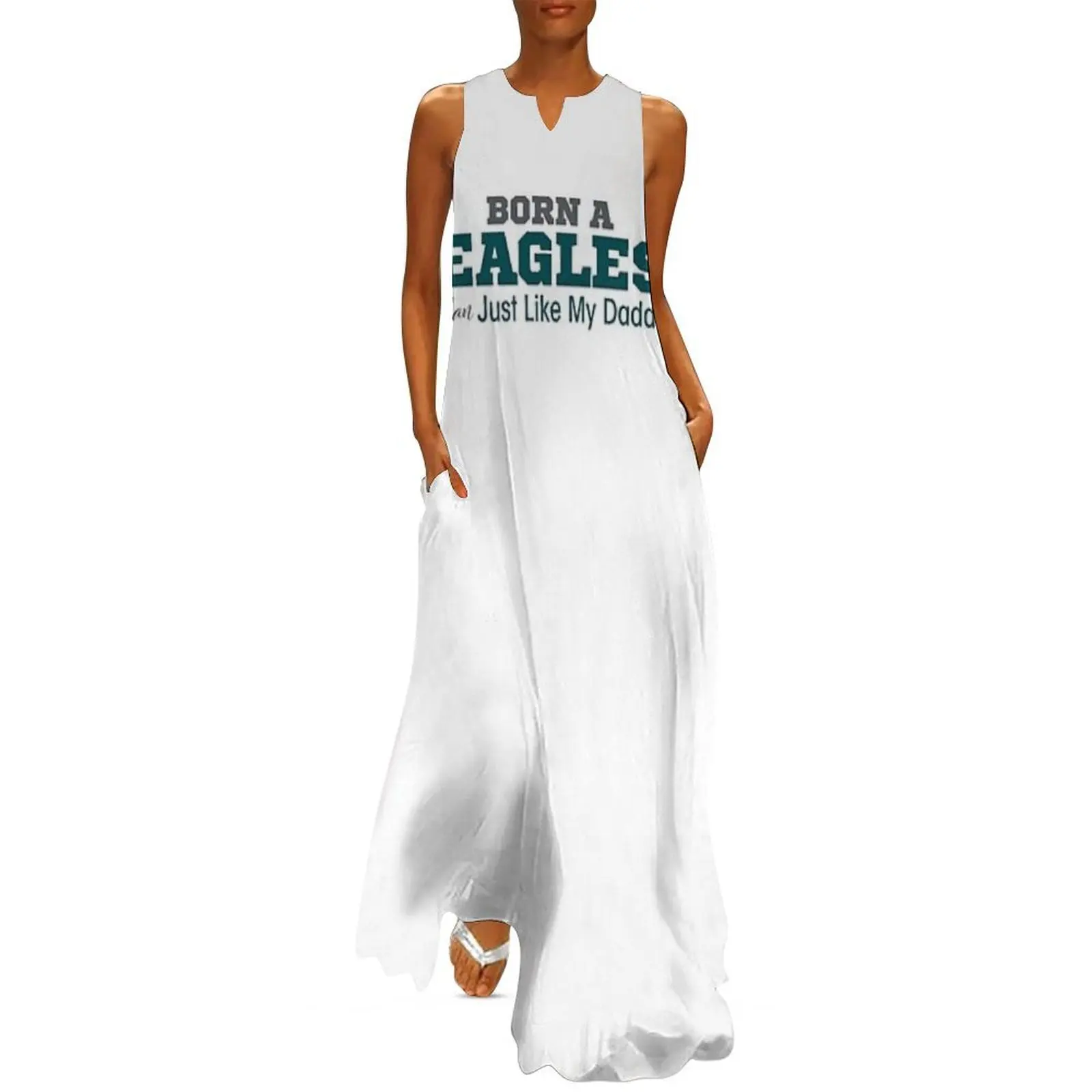 

Born A Eagles Fan Long Dress Dance dresses women's clothing korea stylish evening dresses women Clothing