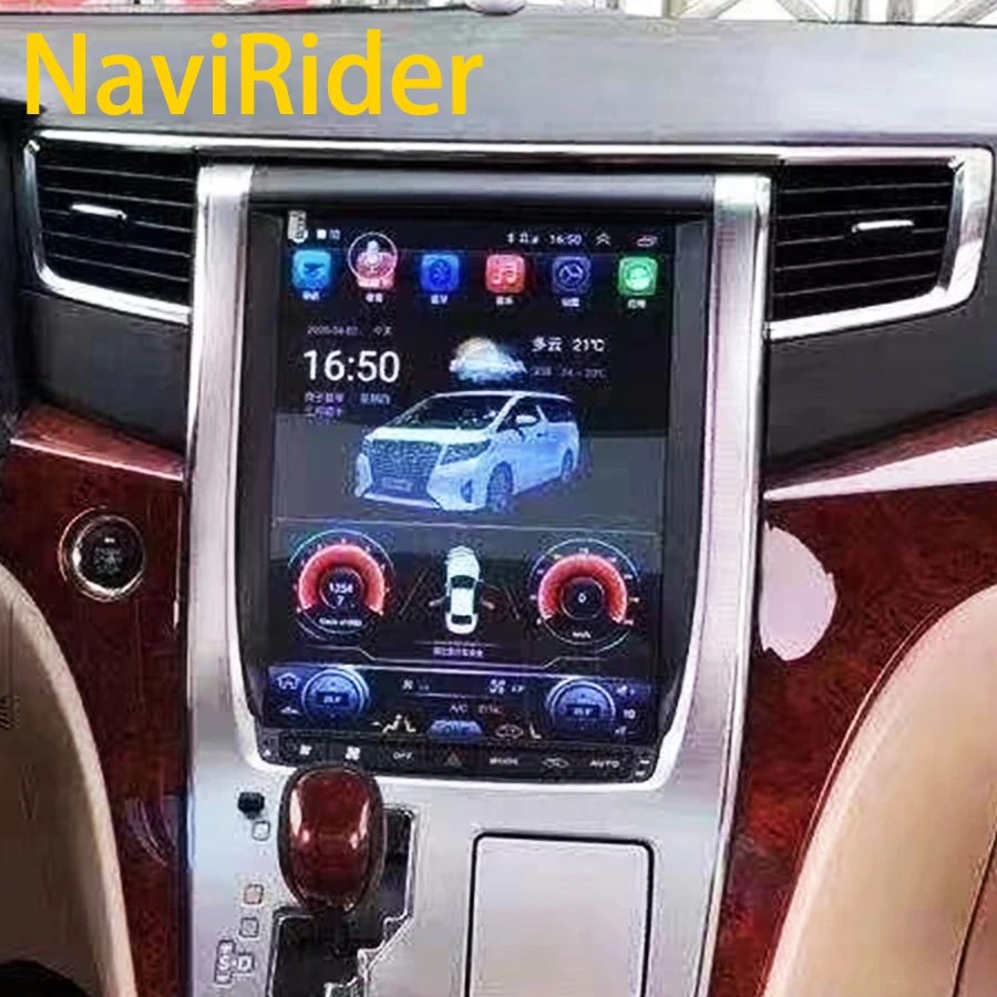 

Автомобильный радиоприемник Tesla на Android, экран 12,1 дюйма, для TOYOTA Alphard 20 Series Vellfire 2008-2014, GPS, мультимедийный плеер, навигация CarPlay