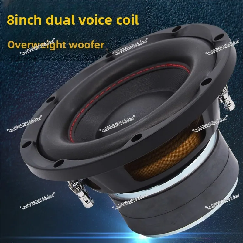 سيارة الصوت تعديل سيارة 8 بوصة الزائدة الوزن باس نقي باس المزدوج ملف صوتي السلبي مضخم الصوت القرن يمكن استخدامها في المنزل
