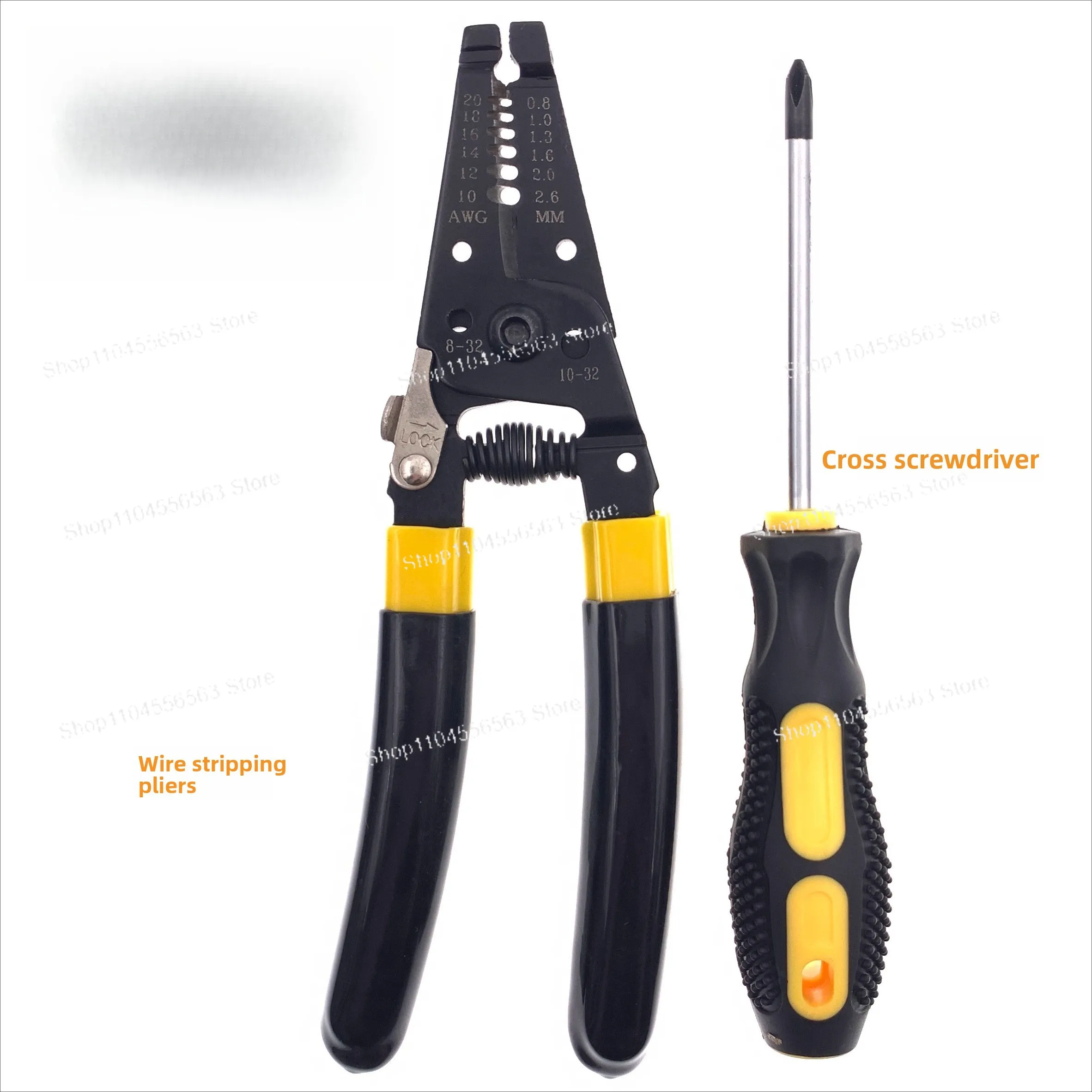 ​ ​ Zestaw narzędzi do zaciskania z wymiennymi szczękami - Wielofunkcyjny z wtyczką i wstępnie izolowaną rurką ​