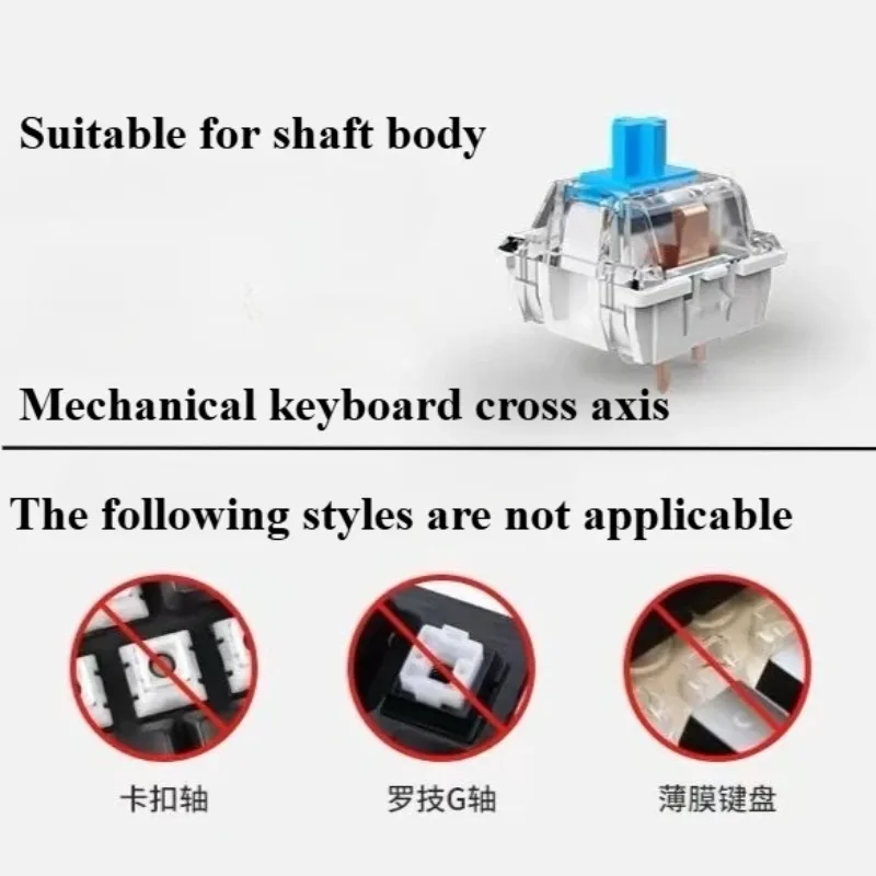 ฮอตลิโล&สติทช์ฝาครอบแป้นพิมพ์โปร่งใสการ์ตูนอะนิเมะรูปแบบเหมาะสำหรับคีย์บอร์ดแบบกลไกแกนข้ามฝาครอบแป้นพิมพ์สองชั้น
