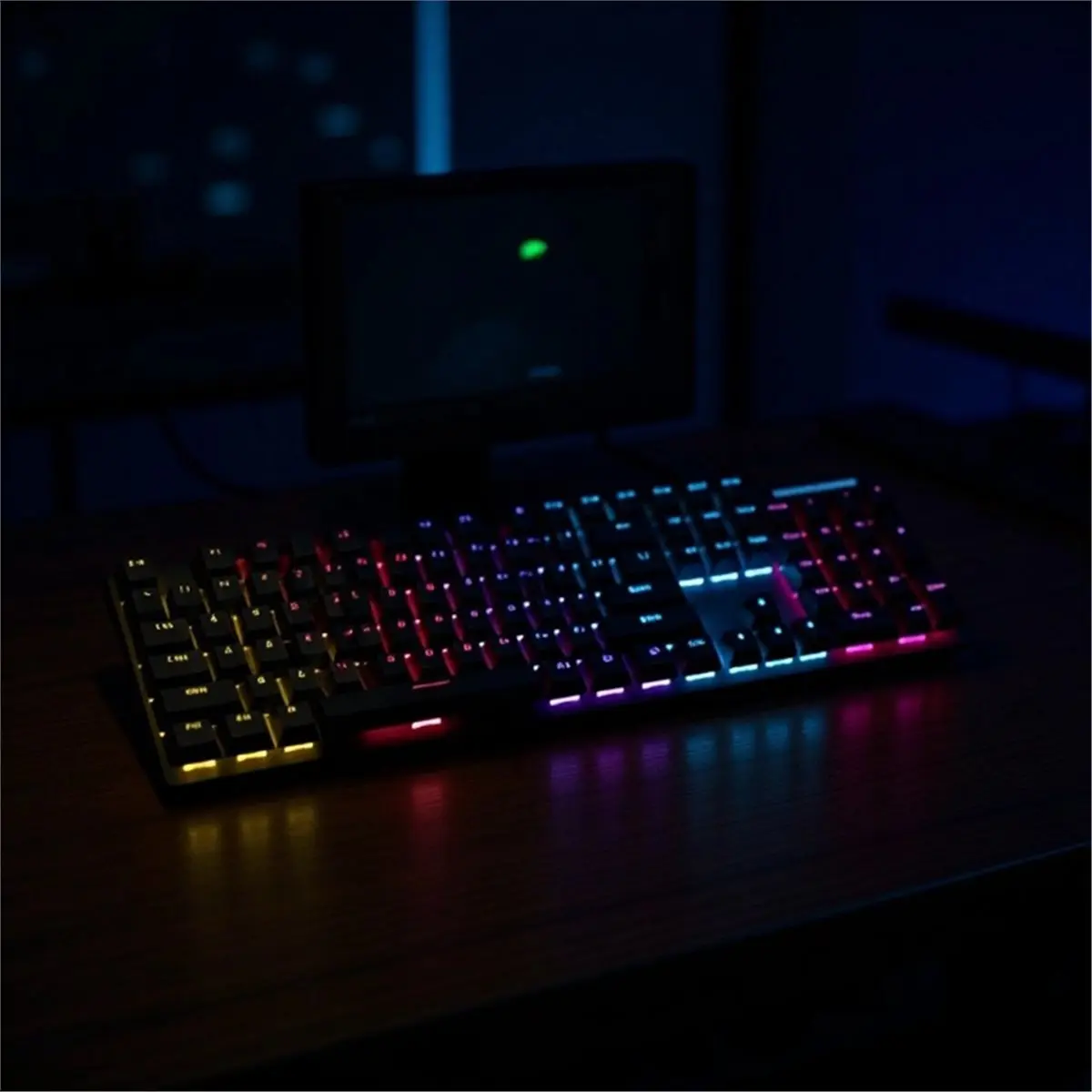 [VALUE PACK]K74 Wired Gaming Keyboard LED Backlit Light Up Keyboard 104 Keys Full Size Multimedia Keys for PC Laptop Desktop
