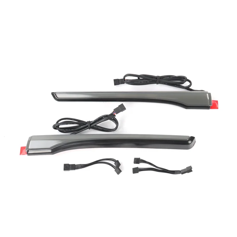 A03Z-Motorcycle SPAR LED Side Lights For Indian Touring Trunk/Roadmaster/Pursuit 2020-2024