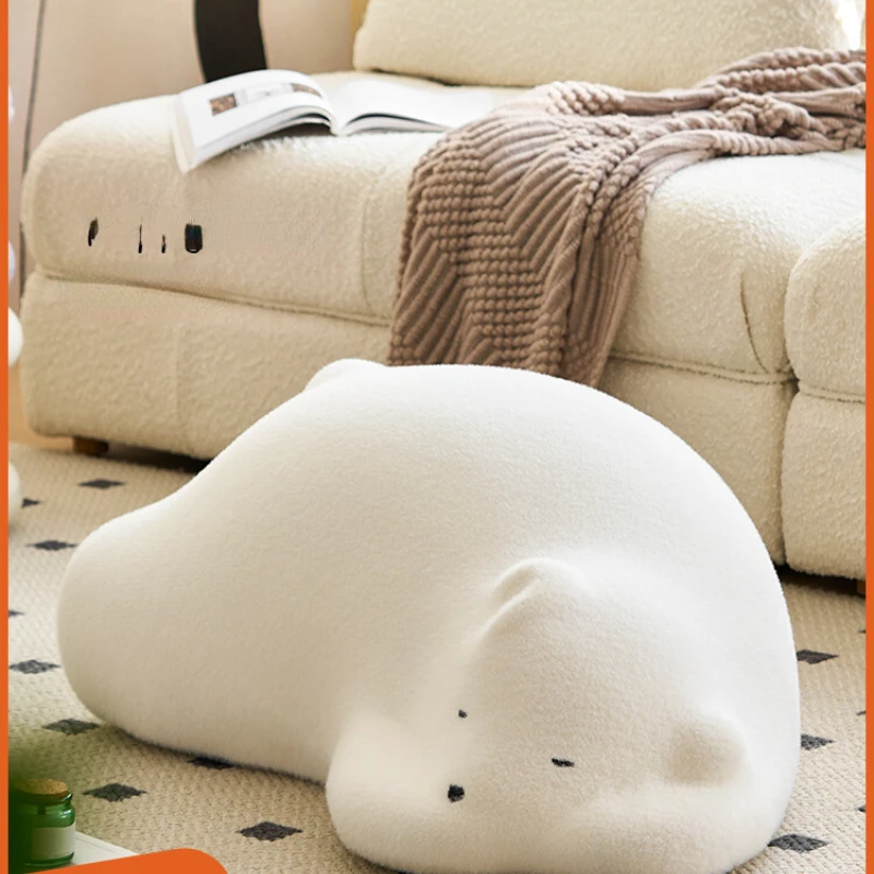 Online celebrity lazy sofa children PaPaPaXiong single chair cartoon polar bear animal leisure chair