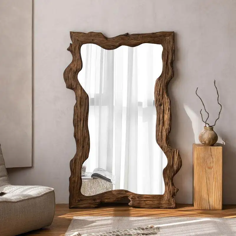 

Luxury Wall Mirrors Full Body Living Room Big Wood Frame Mirrors Full Body Standing Design Espejos Decorativos Home Decorations