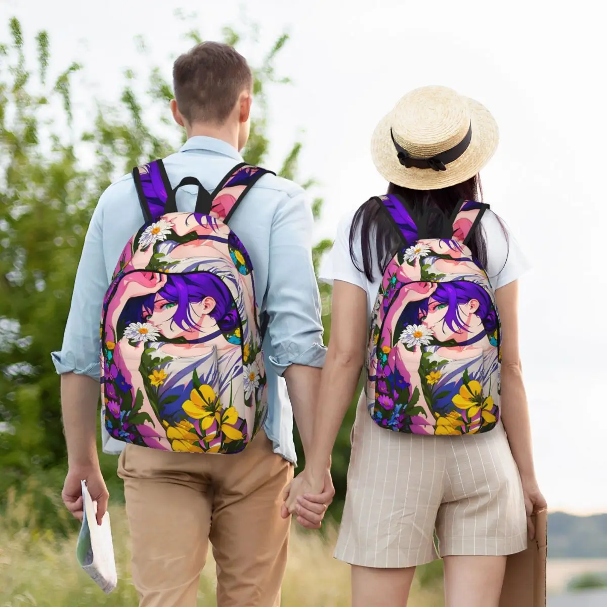 กระเป๋าเป้สะพายหลัง Chainsaw Man Reze สำหรับนักเรียนประถม มัธยม และมหาวิทยาลัย ลายการ์ตูน สำหรับผู้ชายและผู้หญิง ใช้ได้ทุกวันและเดินทาง