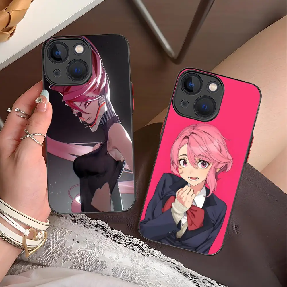 

Чехол для телефона Dandadan Aira Shiratori для iPhone 16, 15, 14, 13, 12, 11 X XR XS 8 7 Pro Max Plus, мини-цветный силиконовый защитный роскошный чехол