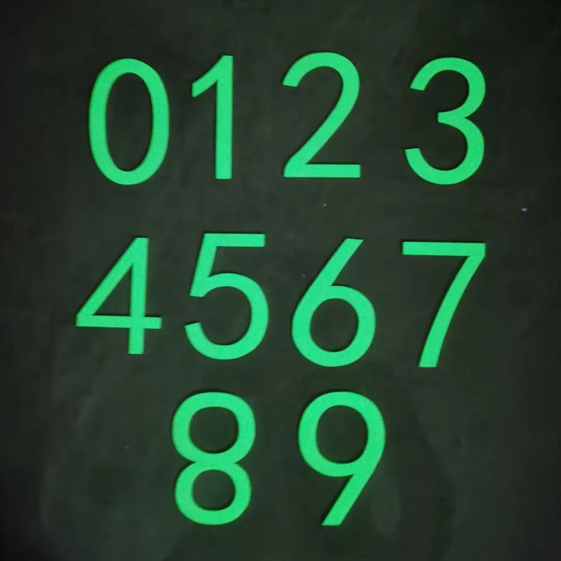 

1PCNew Acrylic Luminous Digital Wall Sticker 3D House Number