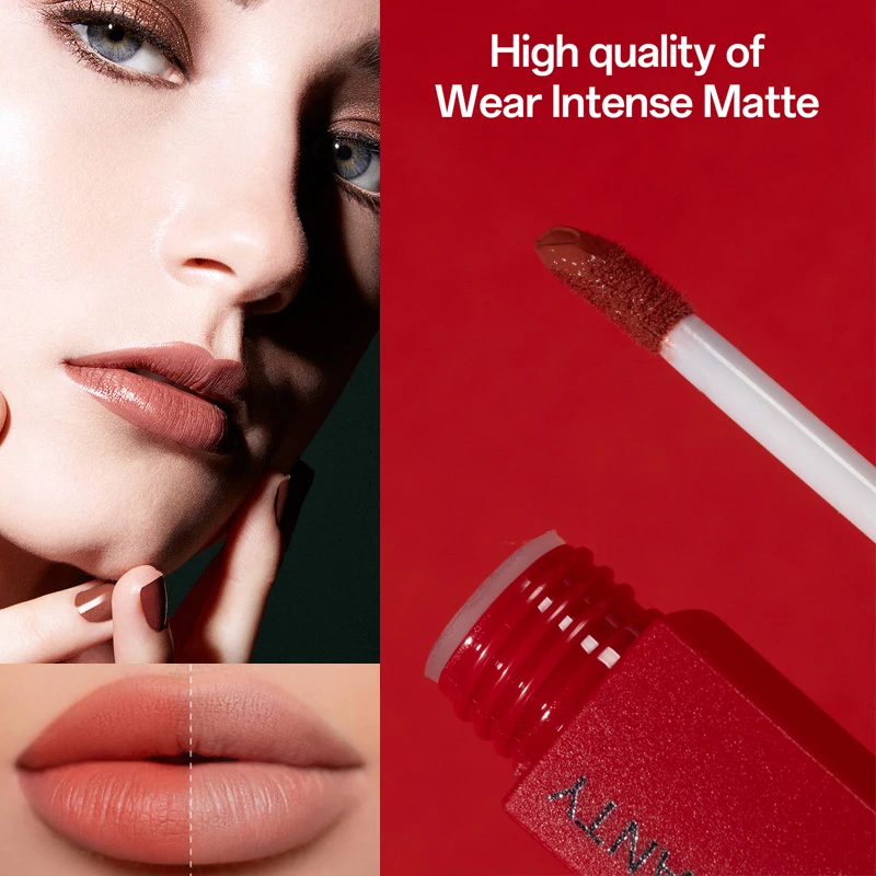 

Matte Lip Gloss Waterproof And Long-lasting Liquid Lipstick Matte Velvet Lip Gloss Moisturizing And Moisturizing
