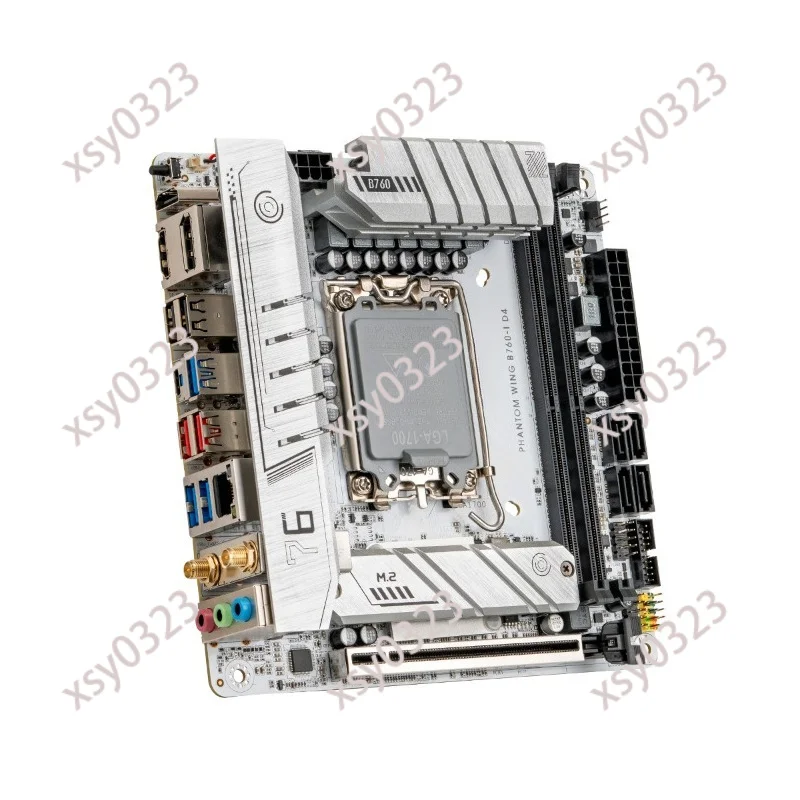 B760i ITX Motherboard ARGB Gaming Desktop Board DDR4 Support 12th 13th Gen CPU