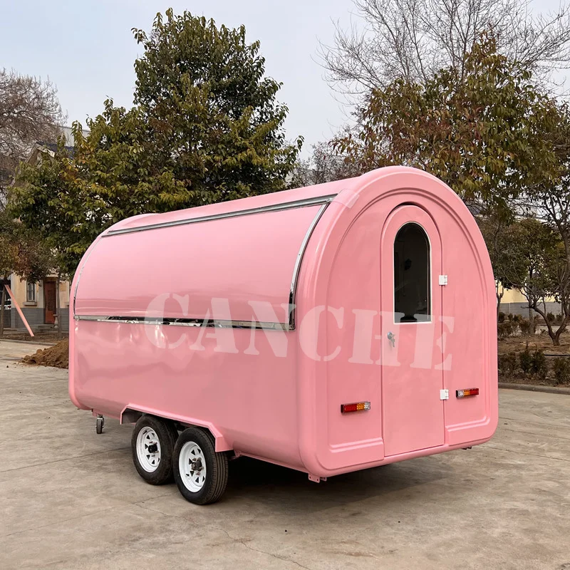 Bakery pizza equipment mobile ice cream machine Factory price fast food truck mobile street food tralier