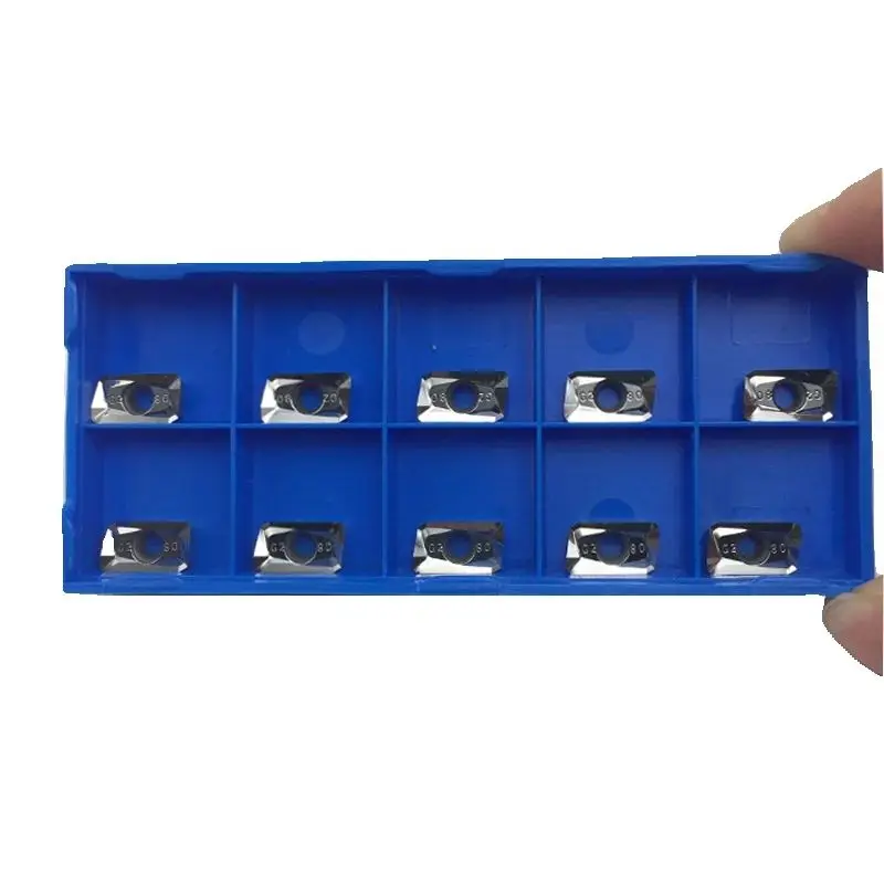 

New Arrival CNC Machine Tools Aluminum Milling Cutter APKT1135 10pc/Set Aluminum Inserts For Aluminum Processing