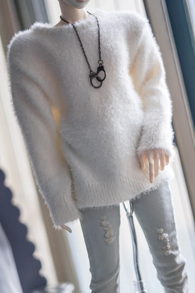 

Одежда для кукол bjd, подходящая для 1/4 1/3, топ в стиле дяди, аксессуары для кукол из искусственного меха норки