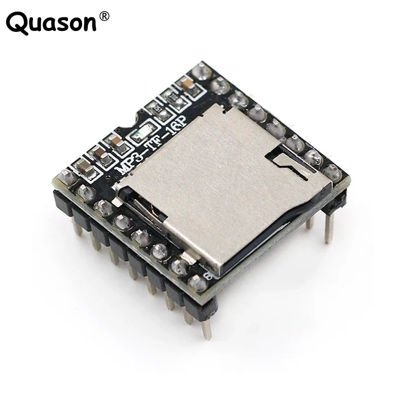 Mini MP3 Player Modul TF Kartu U Disk Mini MP3 Pemain Audio Suara Modul Papan UNTUK Arduino DF Bermain Grosir