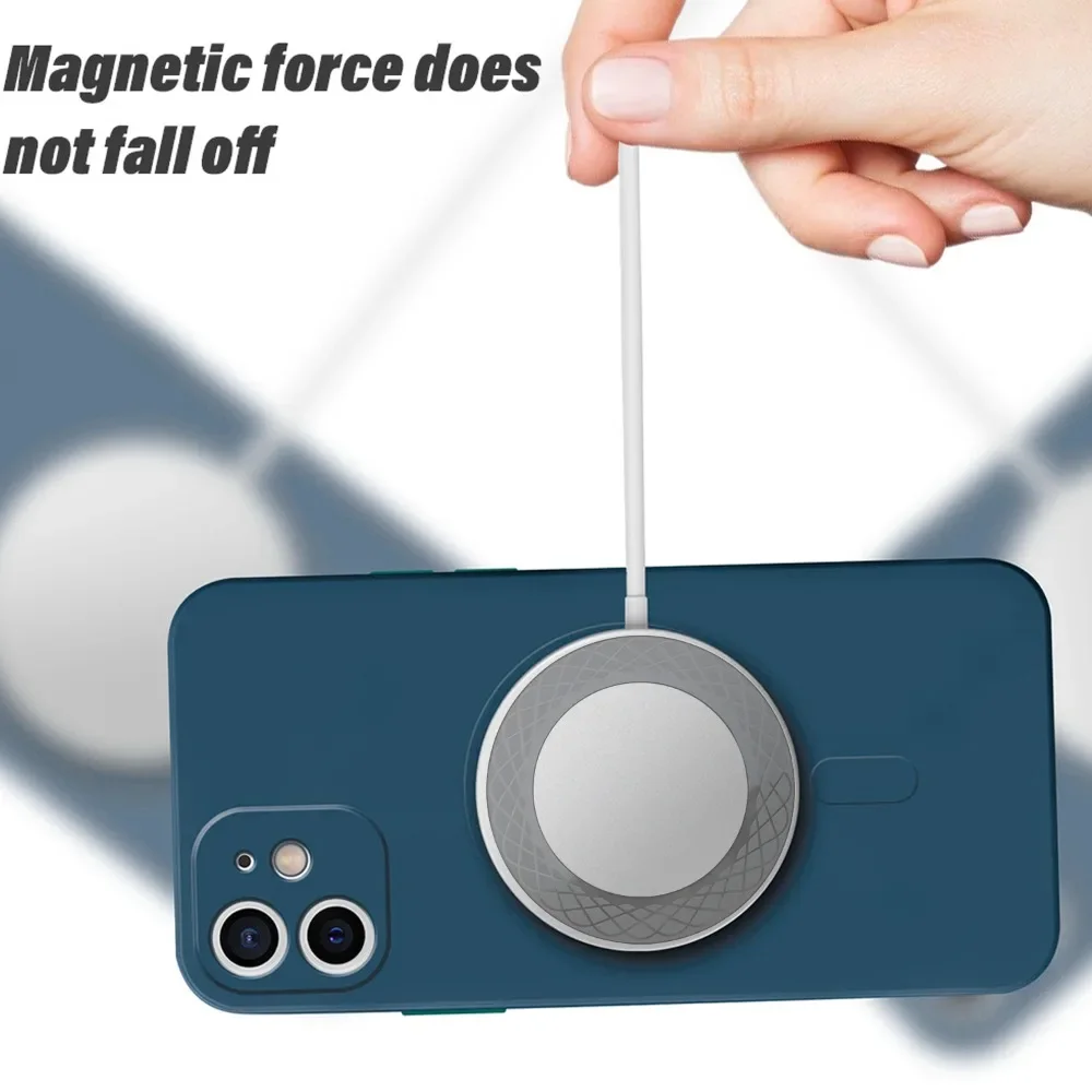1-3 قطعة حلقة مغناطيسية ل Magsafe شاحن لاسلكي ملصق خواتم المغناطيس سطح المكتب حامل هاتف السيارة آيفون 17 16 15 14 أندرويد
