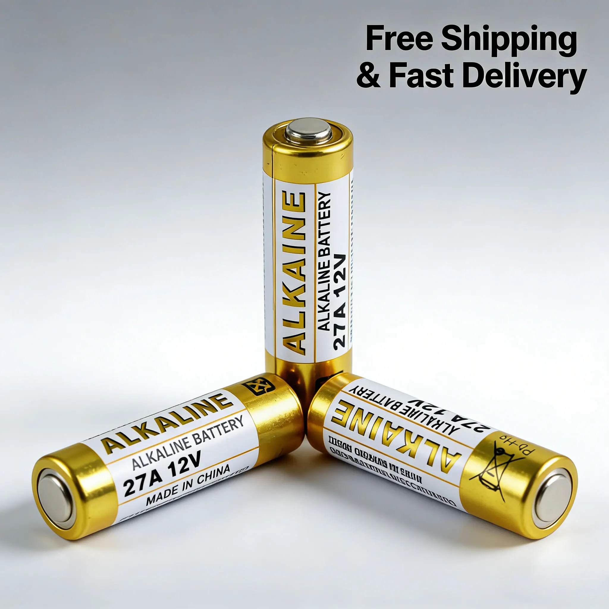 

12V 27A MN27 A27 L828 Super Alkaline Battery 5pcs For Doorbell Remote Control Flashlight