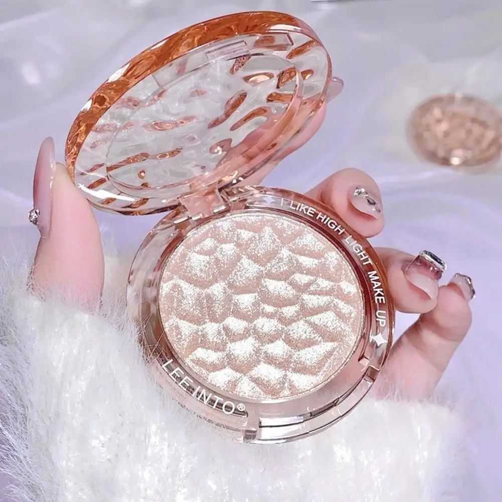 Kryształowa paleta Highlighter z tłuczonymi ziemniakami o konsystencji kontur twarzy Bronzer migoczący na wysoki połysk rozjaśnienie