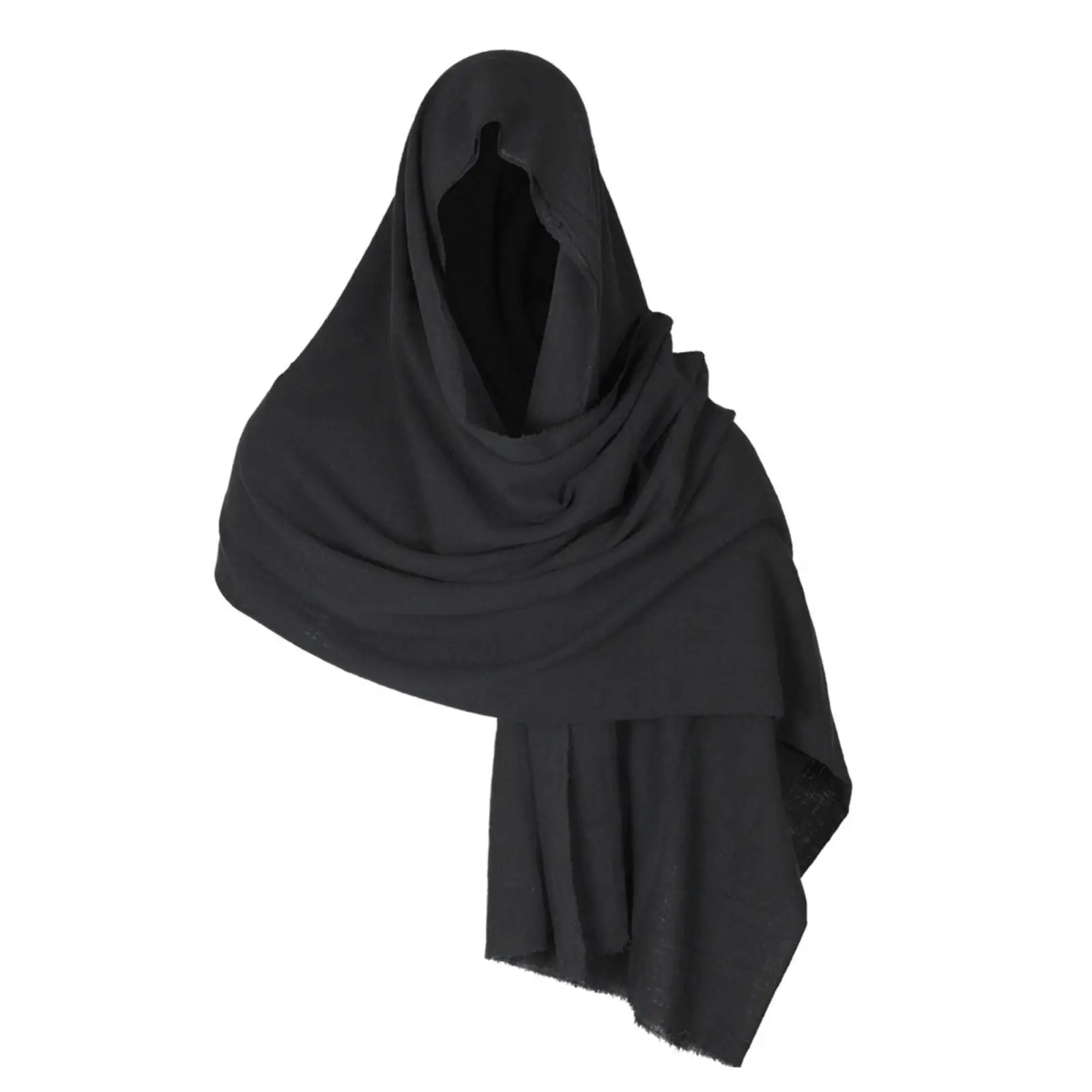 Medieval Hooded Cloak Decoration Shoulder Cowl Photo Props for Masquerade Stage Performances
