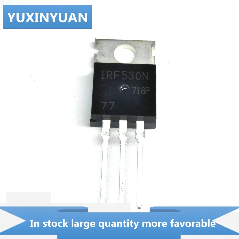 YUXINYUAN 5PCS/LOT IRF530N IRF530   IRF 530N   530  TO220 in stock in stock