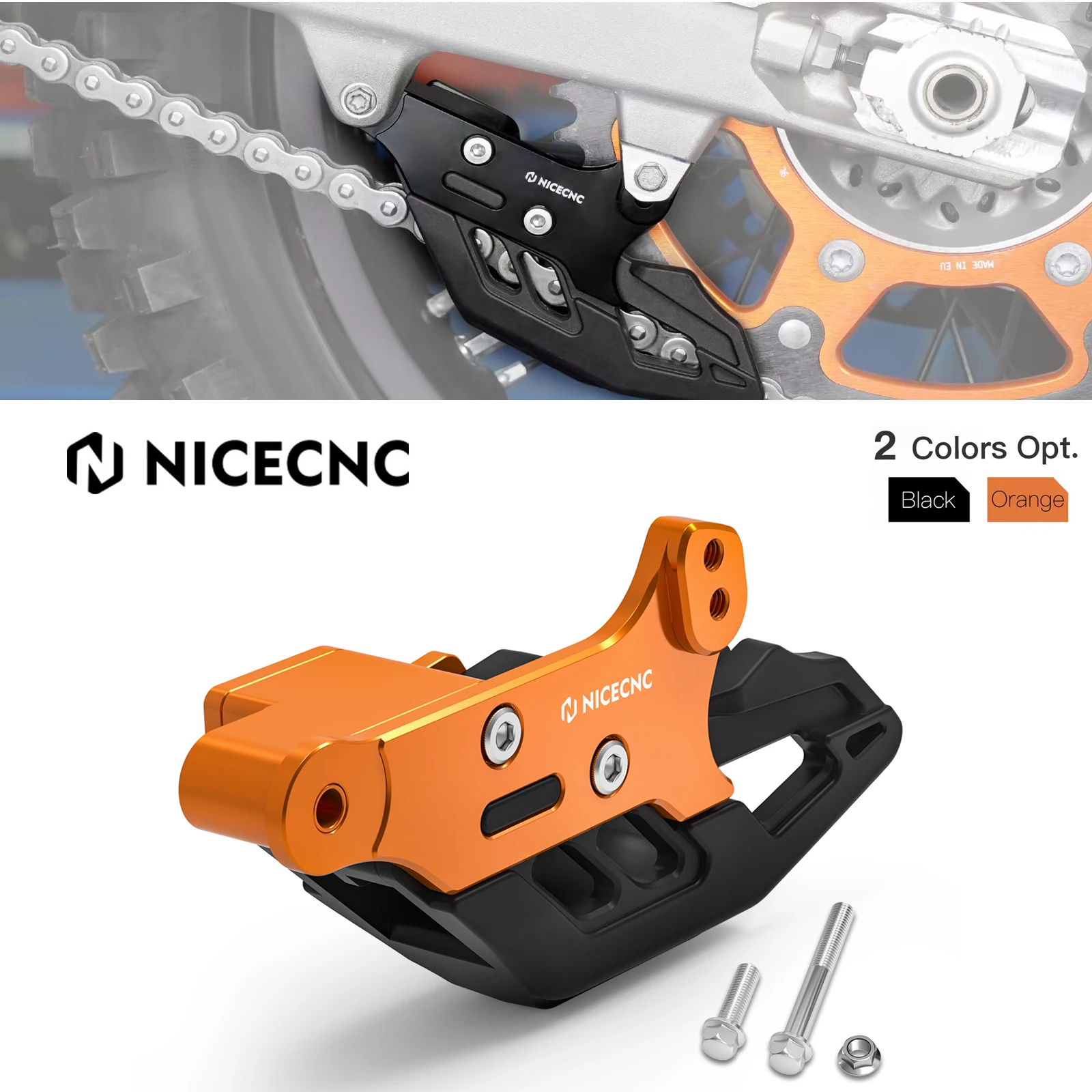 

For KTM 690 SMCR Enduro 2008-2024 2023 Motorcycle Chain Guide 790 890 Adventure 2019-2024 390 Adventure 2020-2024 250 Adventure