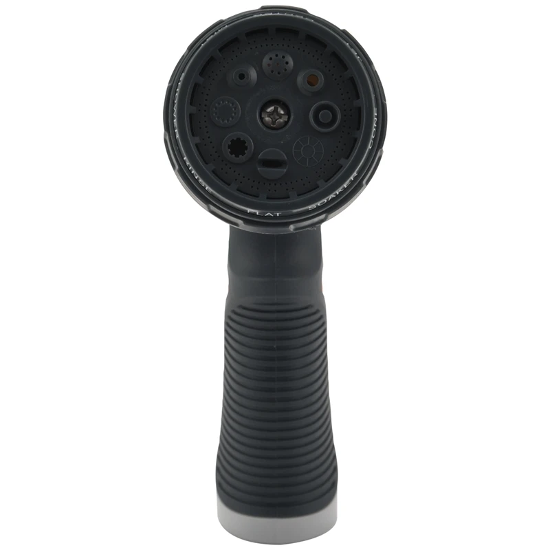 ท่อหัวฉีดหัวฉีดน้ำหัวฉีดน้ำรั่วความดันสูงทนทาน8รูปแบบสำหรับรดน้ำต้นไม้ล้างรถรถ PE