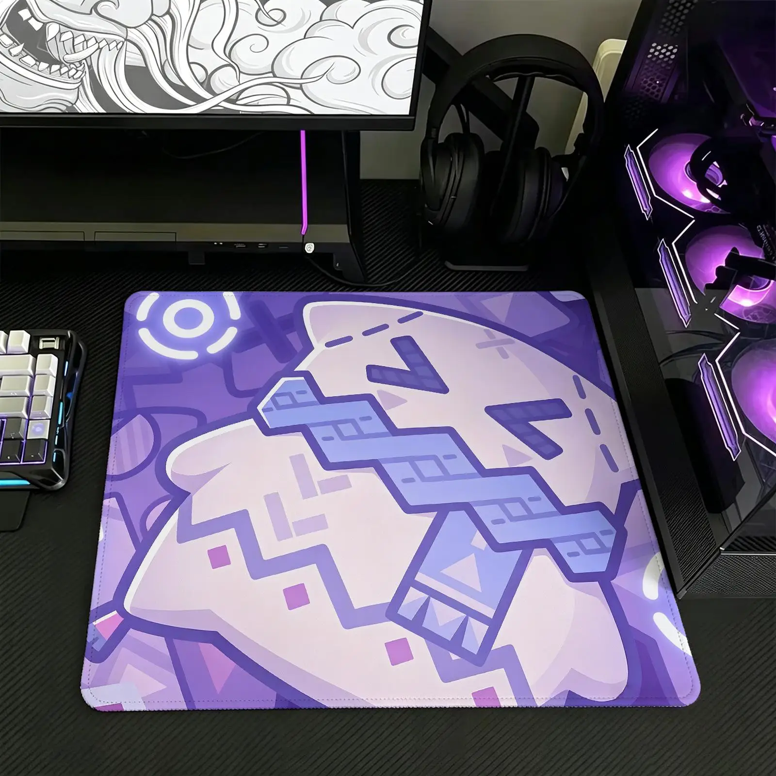 Genshin Impact Citlali Mouse Pad Regular gaming mouse pad  Office mouse pad Laptop desk mat Stitched edge S/M/L size mouse pad