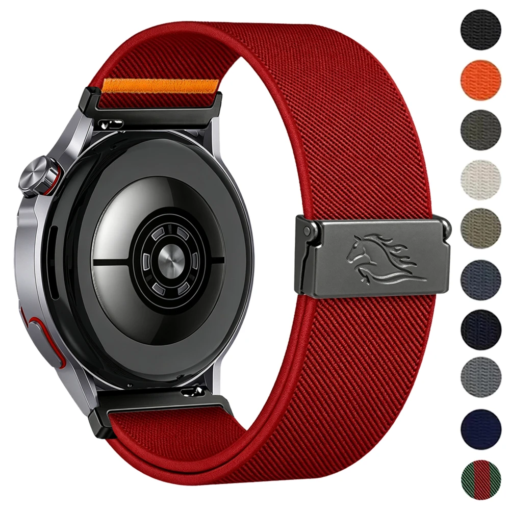 22-миллиметровый плетеный нейлоновый ремешок для Amazfit Active 2/3/Max/Balance 2/GTR4 GTS 3 4 Mini, дышащий спортивный браслет, ремешок для Amazfit Bip 6 5