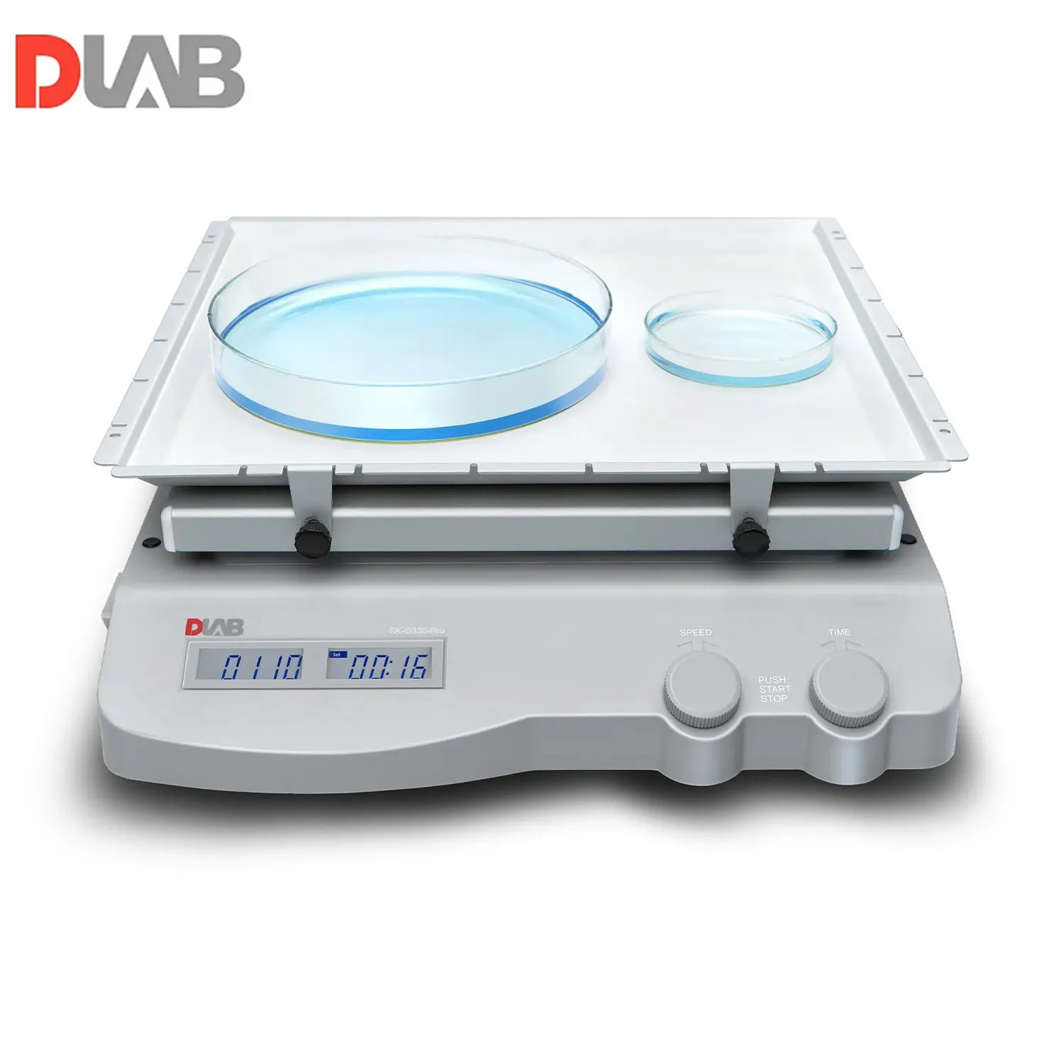 DLAB SK-O330-Pro Large Multifunctional Orbital Decolorizing Shakeree-saw Wave Angle 7 Degree
