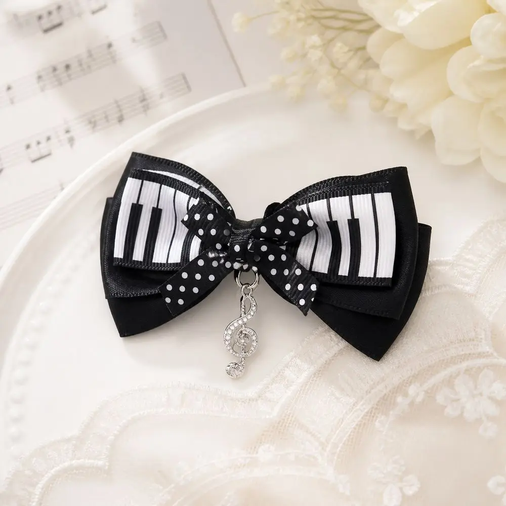 Fabric Scheme the Black-and-white Palette Metal Black and White The Black-and-white Palette Coordinates Treble Clef Charm