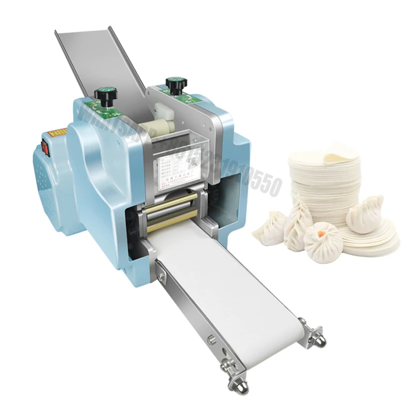 

Dumpling Wrapper Machine Wonton Baozi Skin Making Machinery Jiaozi Rolling Automatic Shumai Slicer