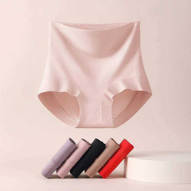 Bragas suaves de 3 piezas para mujer, ropa interior deportiva, levantador de glúteos, lencería de algodón, faja para el vientre