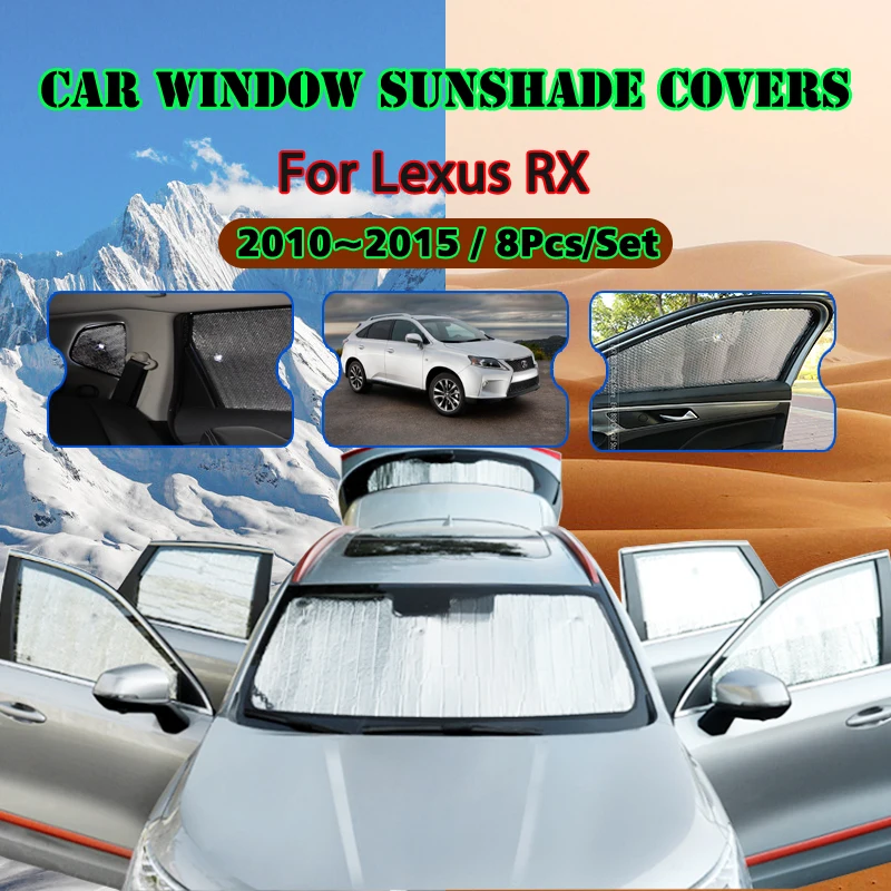 

Car Window Coverage Cover For Lexus RX 270 350 270 AL10 2010~2015 Sun Windshields Side Sunshade Visor Sunshields Car Accessories