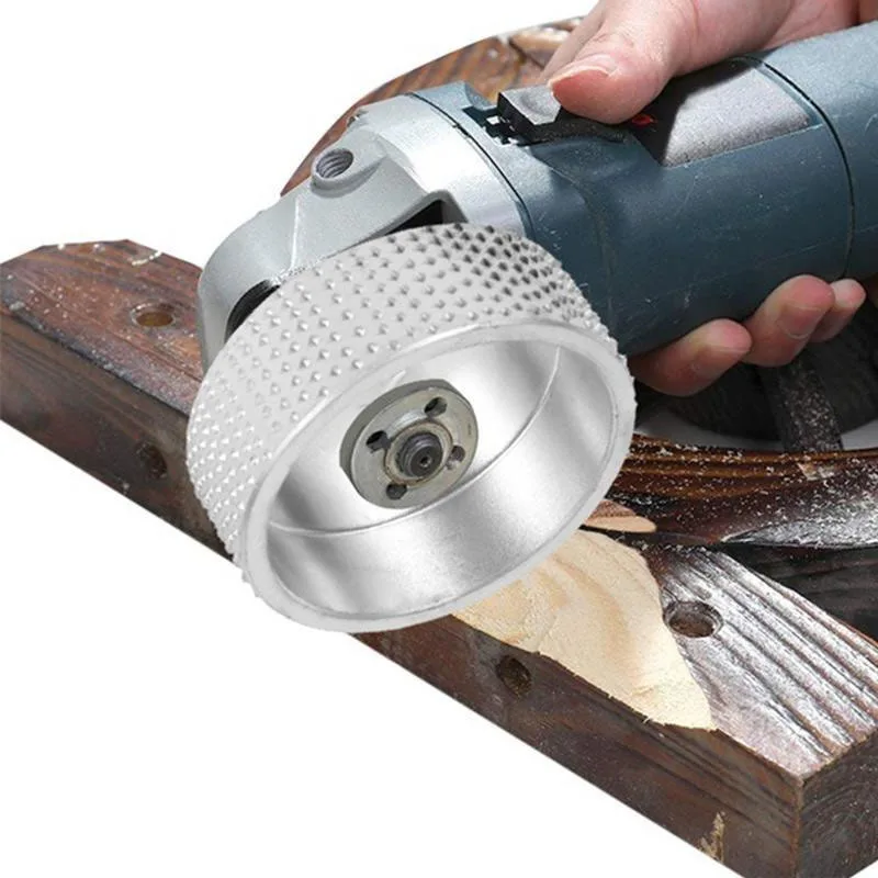 

16mm Woodworking Burr Angle Grinding Disc Wheel Hard Grinder Plane Edge-arc Grinding Wood Polishing Plastic Spur Disc