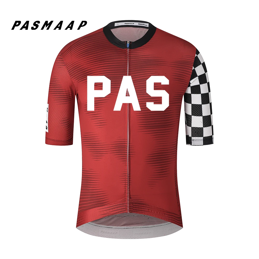 PASMAAP Midsummer Jersey sepeda MTB, baju lengan pendek tim Pro kualitas tinggi, pakaian bersepeda Maillot Ciclismo Hombre