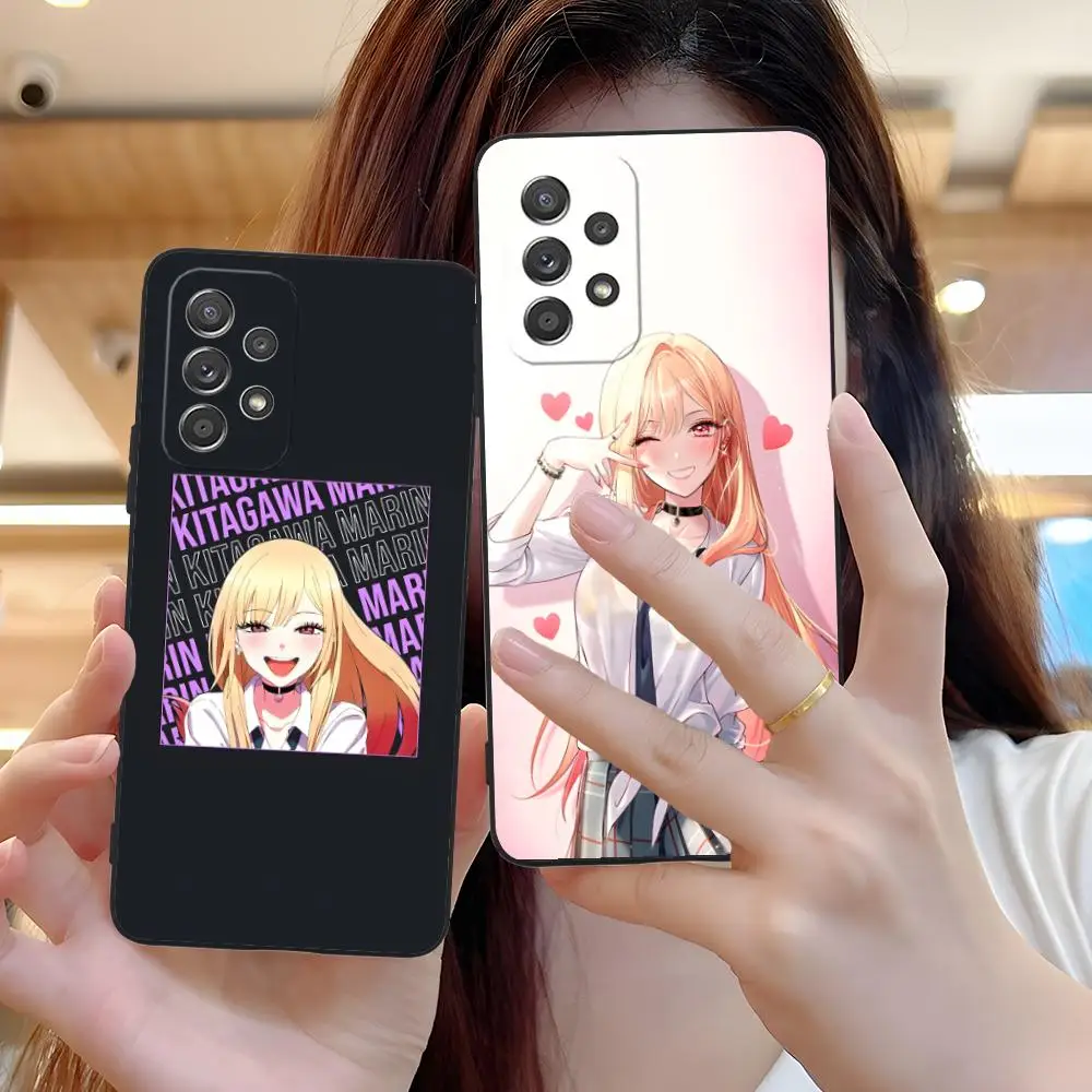 

Marin Kitagawa Cell Phone Case for Samsung Galaxy A73 72 71 70 56 55 54 53 52 36 35 34 23 16 15 5G Colour Protective Luxury