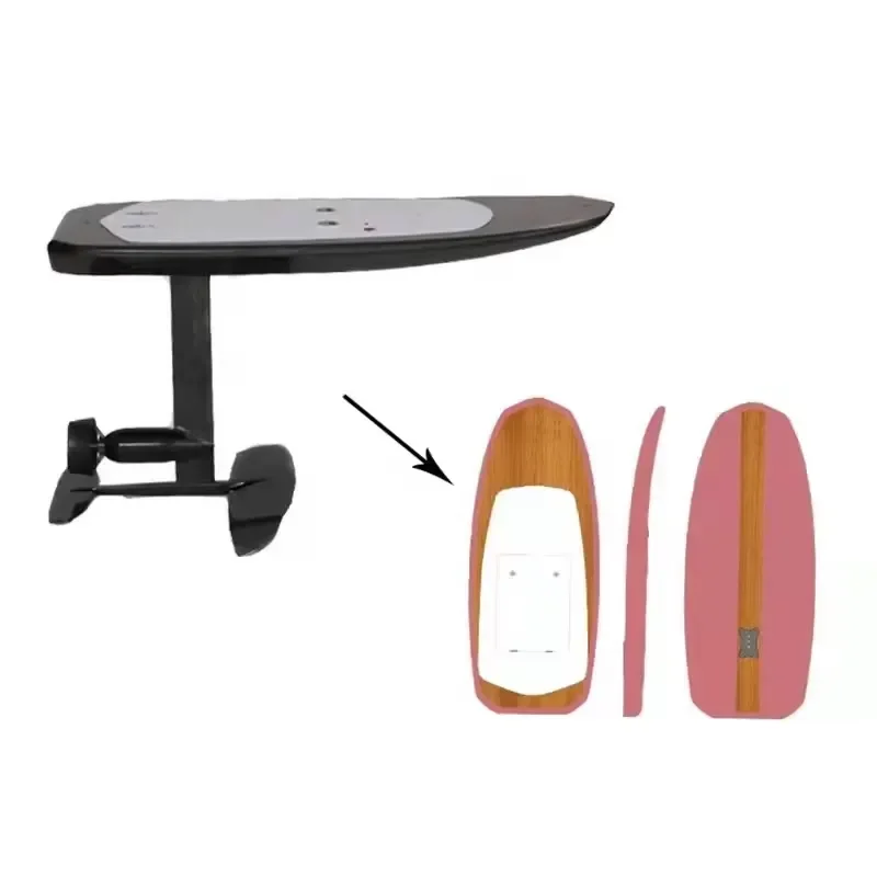 3000w Big Power Electric Hydrofoil Powered Surfboard Stand up Paddle Board 35MPH 70 Minutes Efoil Jet Ski Motorized Surfboard