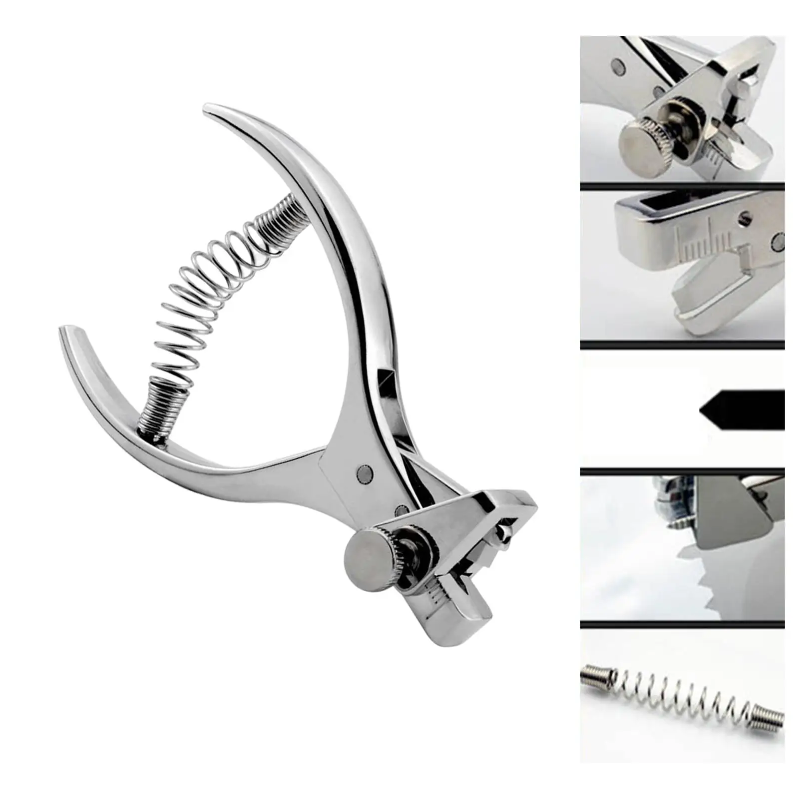 أداة صانع كماشة اللكم الشق أداة تخريم لعلامة ملصقات الصور