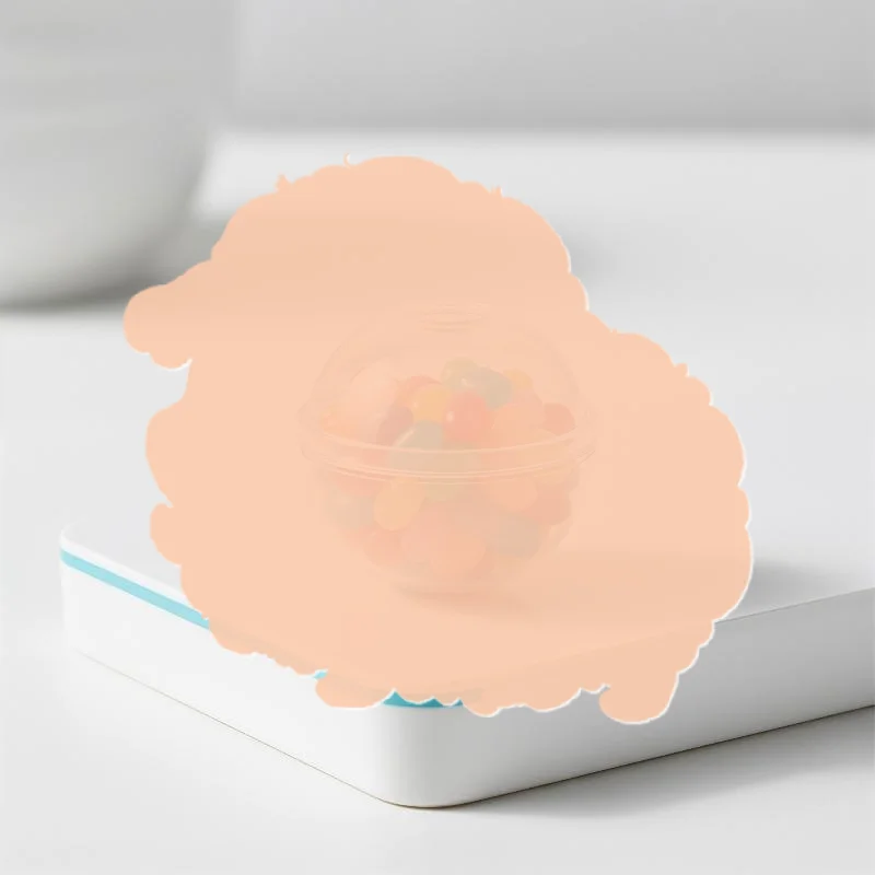 

1/2Pcs Diy Empty Ball Skin Handmade Ball Slow Rebound Toy Sphere Jewelry Trp Casting Molds Tools