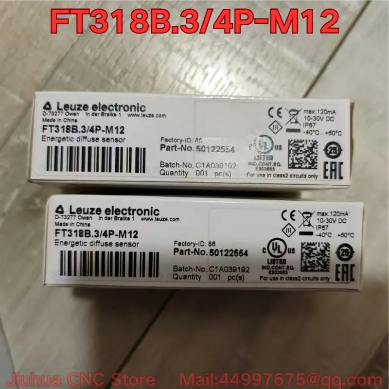 New FT318B.3/4P-M12 50122554 photoelectric sensor Latest quotation in September 2026