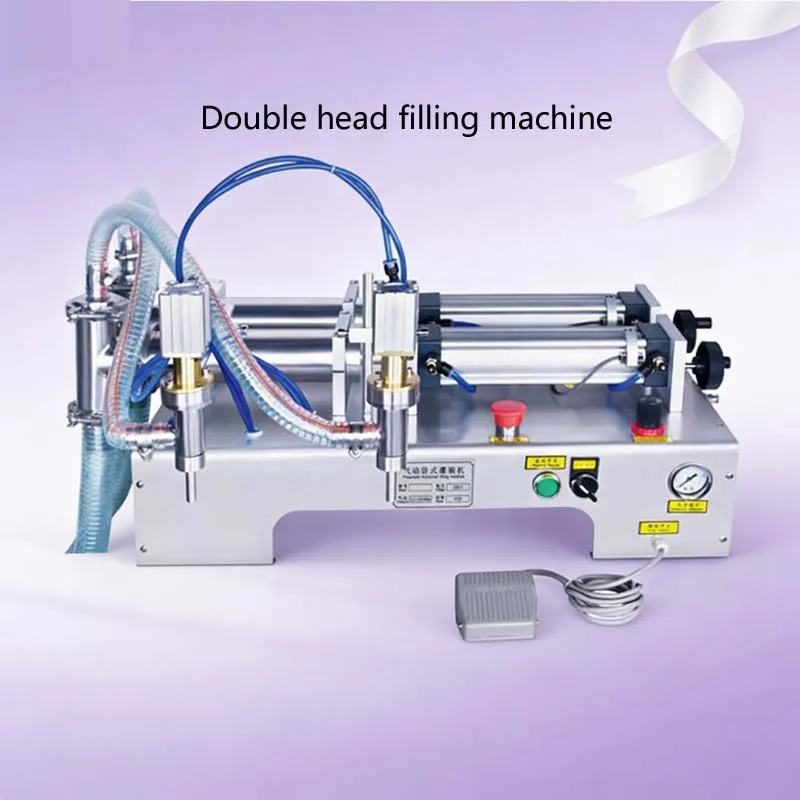 

Полуавтоматическая машина для розлива жидкостей с двумя насадками, производительность более 0,3 м³/мин.