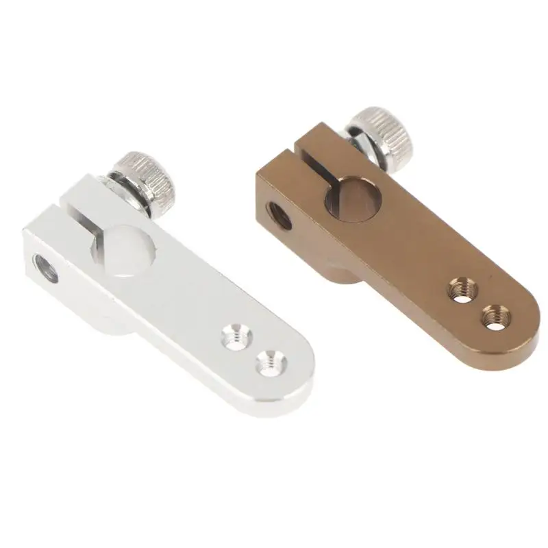 4mm/4.76mm CNC Aluminum Servo Horn Clamping Type Steering Arm Carburetor Throttle Rocker Arm  Enginne Parts