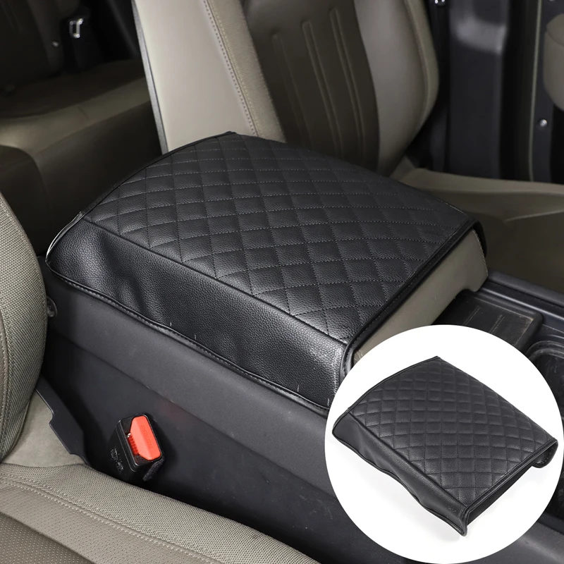 

Leather Car Armrest Mat for Land Rover Defender 90 110 20-24 Interior Auto Armrests Storage Box Mats Dust-proof Protector Cover